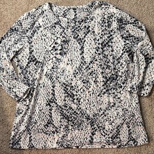 Women's Snake Print Top